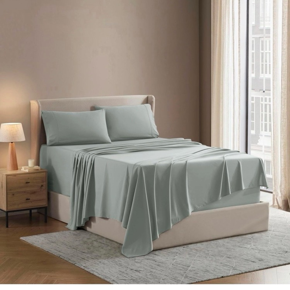 BRAND NEW Nest Queen Sheet Set -1800 Ultra-Soft Microfiber Bed Sheets Sage Green